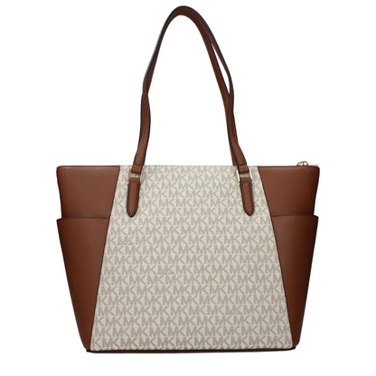 Sac à bandoulière Michael Kors en cuir beige
