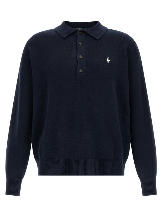 Cárdigan Polo Ralph Lauren de algodón azul