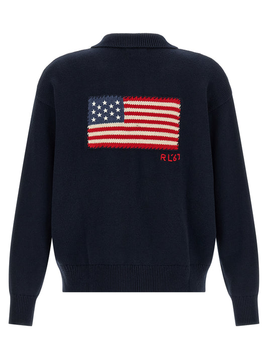 Cárdigan Polo Ralph Lauren de algodón azul