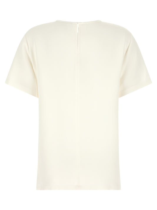Max Mara Blusa de Seda Blanca