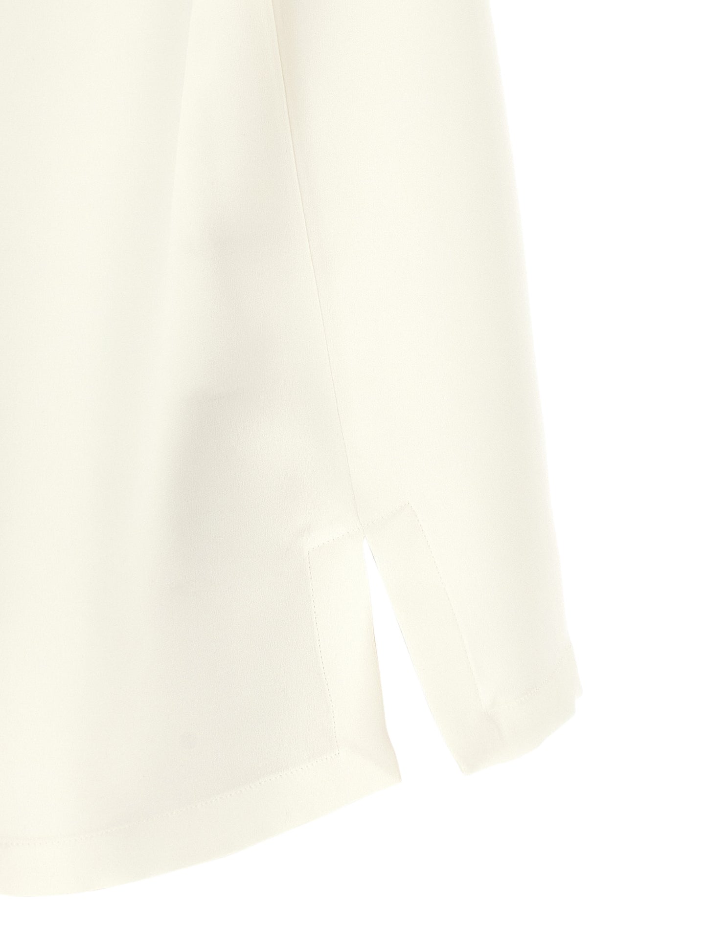 Max Mara Blusa de Seda Blanca