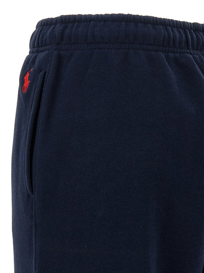 Polo Ralph Lauren Pantalones Deportivos de Algodón Azul