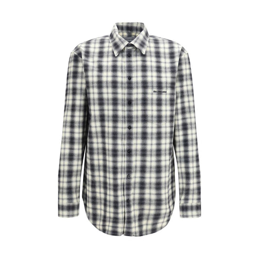 Balenciaga Multicolor Plaid Cotton Shirt