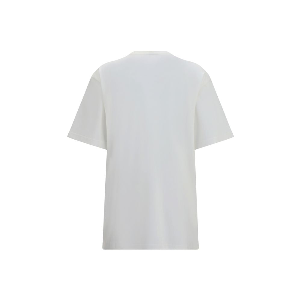 T-shirt Gucci en coton blanc, qualité constante et design simple