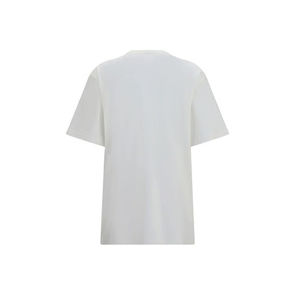 T-shirt Gucci en coton blanc, qualité constante et design simple