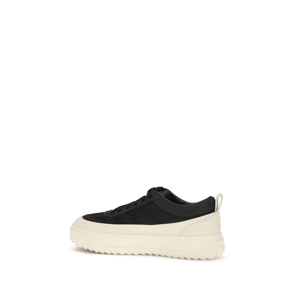 Baskets Moncler Bos Taurus en cuir de veau noir