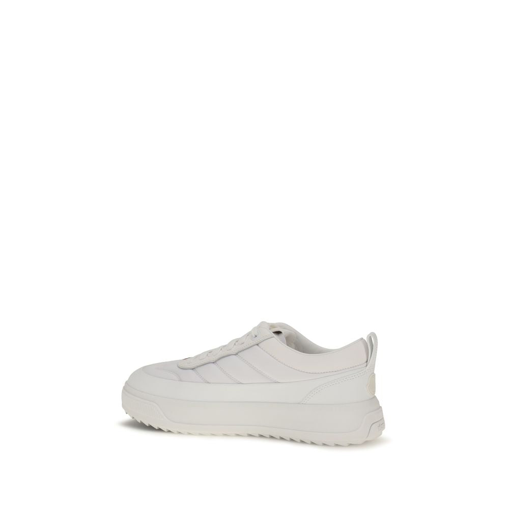 Zapatillas deportivas Moncler de piel de becerro blanca Bos Taurus