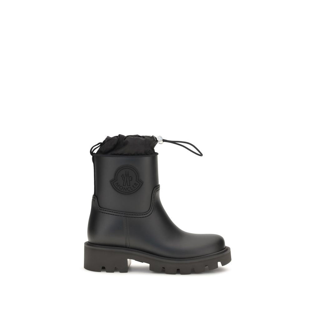 Moncler Botas De Lluvia Kickstream - Pvc Negro Resistente Al Agua