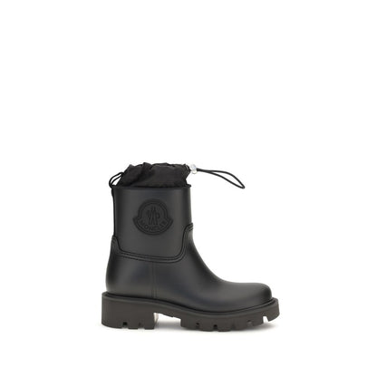 Moncler Botas De Lluvia Kickstream - Pvc Negro Resistente Al Agua