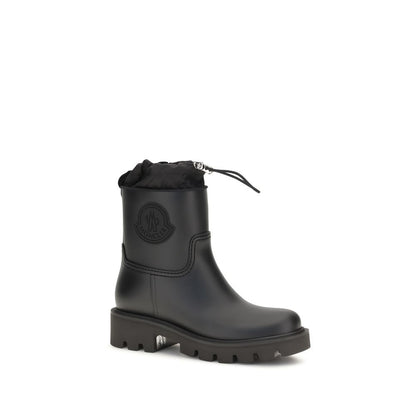 Moncler Botas De Lluvia Kickstream - Pvc Negro Resistente Al Agua
