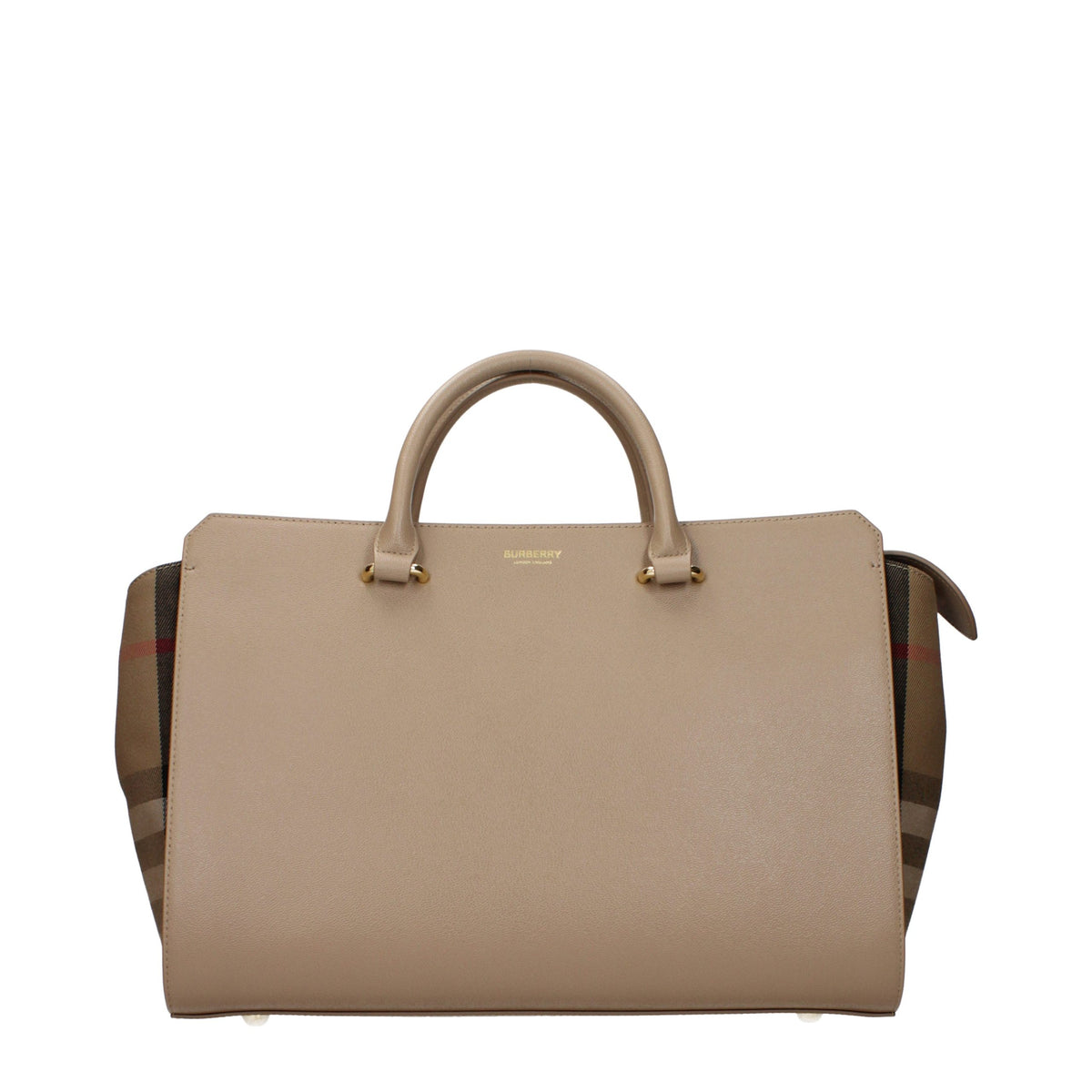 Burberry Beige Leather Bag Model 8084480 F83129