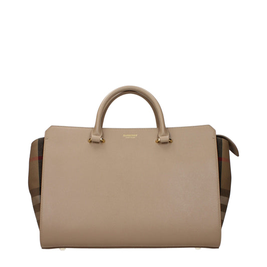 Burberry Bolso De Piel Beige Modelo 8084480 F83129
