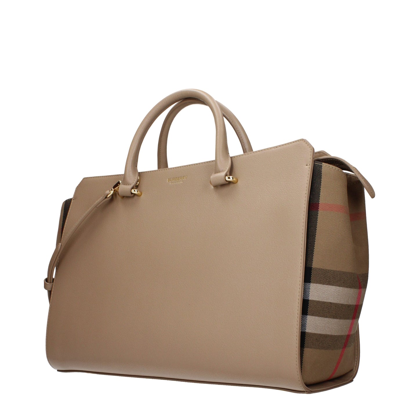 Burberry Beige Leather Bag Model 8084480 F83129