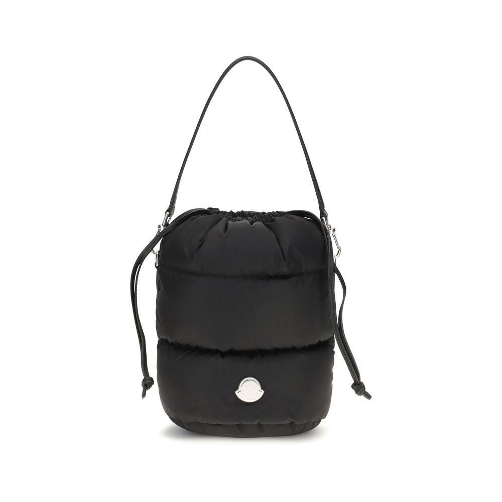 Sac seau noir en nylon Moncler - Construction solide et légère