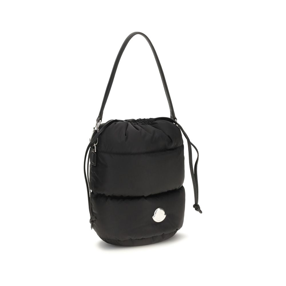 Sac seau noir en nylon Moncler - Construction solide et légère