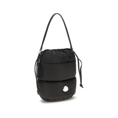 Sac seau noir en nylon Moncler - Construction solide et légère