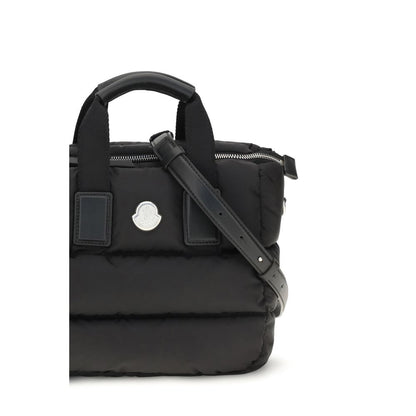 Bolso de mano Moncler de nailon negro