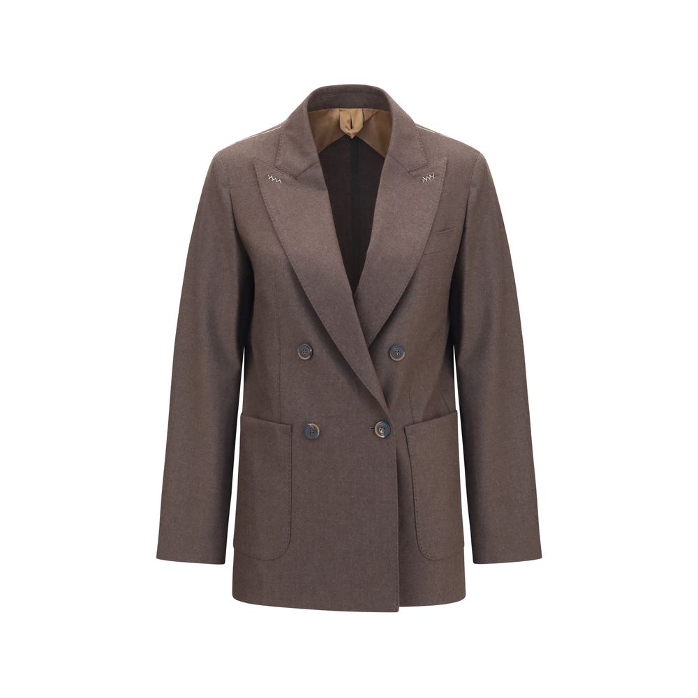 Blazer Max Mara de Cachemir Marrón