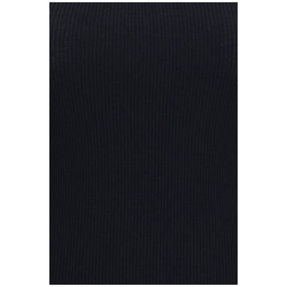 Max Mara Camisetas sin mangas de viscosa negras
