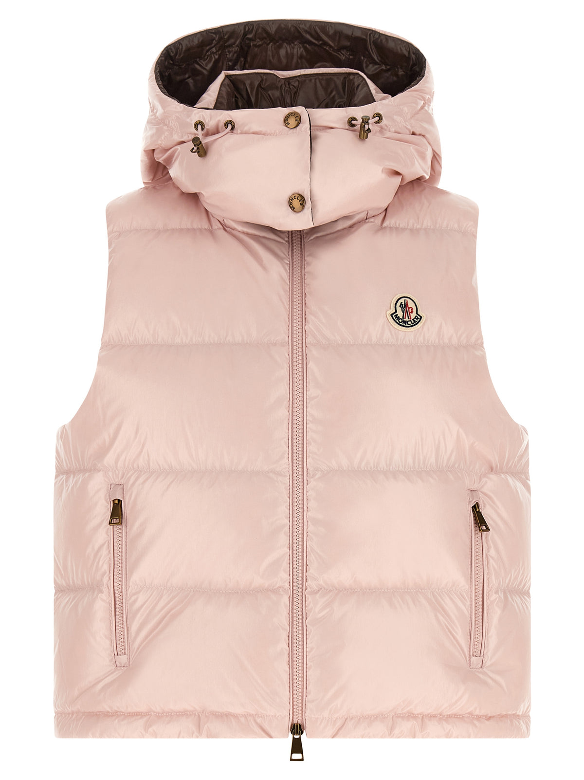 Gilet Moncler en Polyamide Multicolore Sans Manches