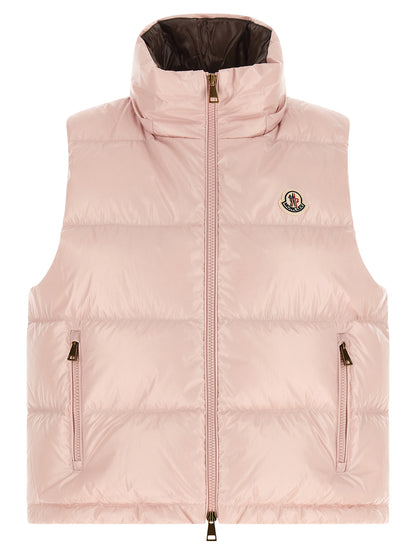 Gilet Moncler en Polyamide Multicolore Sans Manches