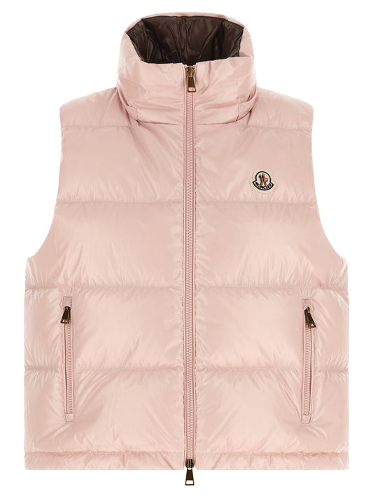 Chaleco Moncler De Poliamida Multicolor Sin Mangas
