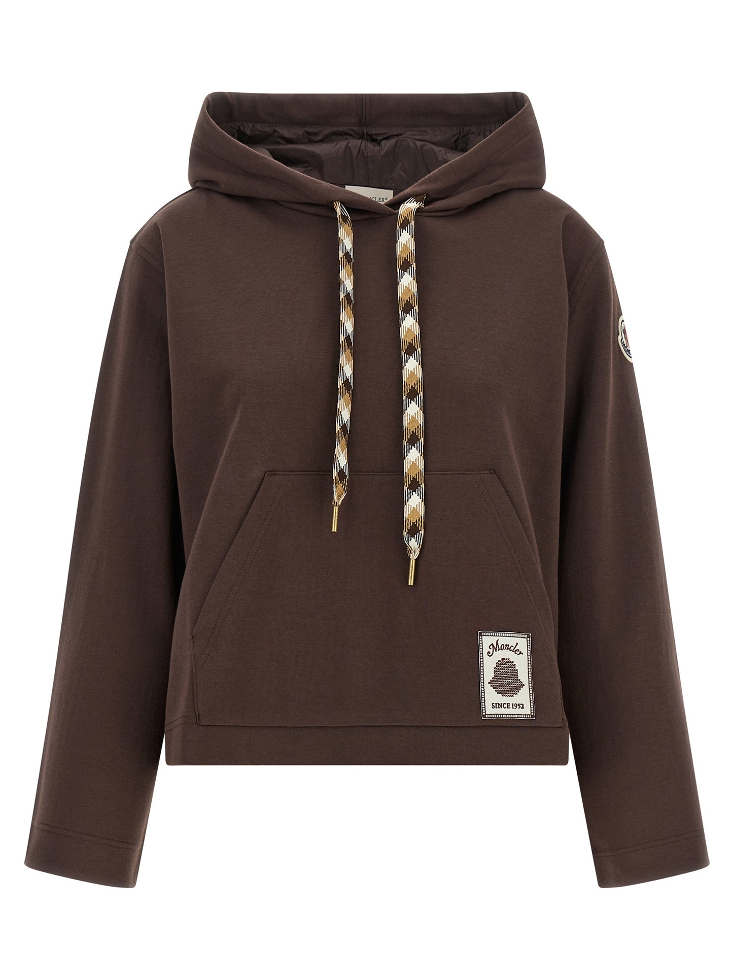 Sudadera Moncler de Algodón Marrón