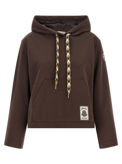 Sudadera Moncler de Algodón Marrón