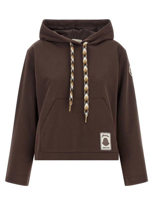 Sudadera Moncler de Algodón Marrón