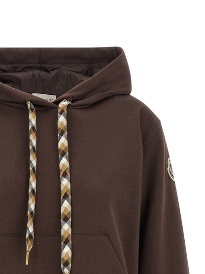 Sudadera Moncler de Algodón Marrón