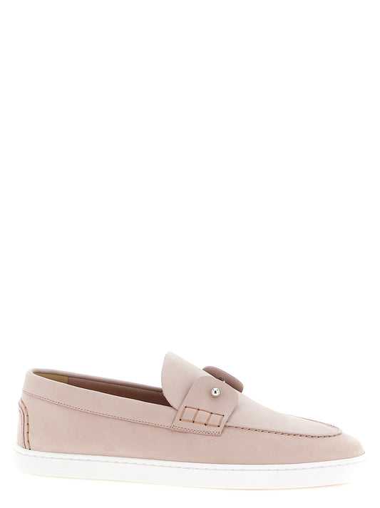 Mocasines sin cordones Christian Louboutin de piel de becerro multicolor