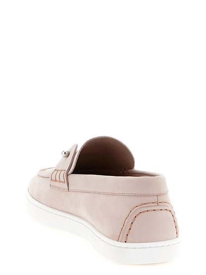 Mocasines sin cordones Christian Louboutin de piel de becerro multicolor