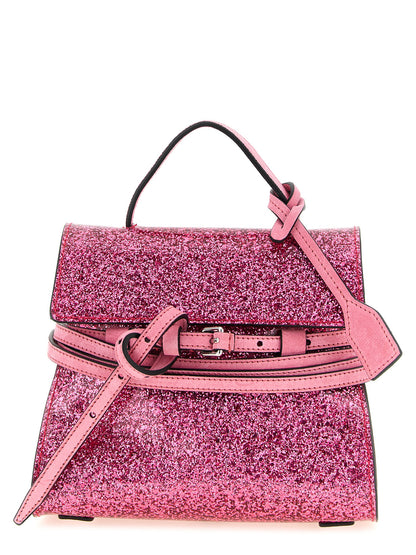 Bolso Moschino de cuero multicolor