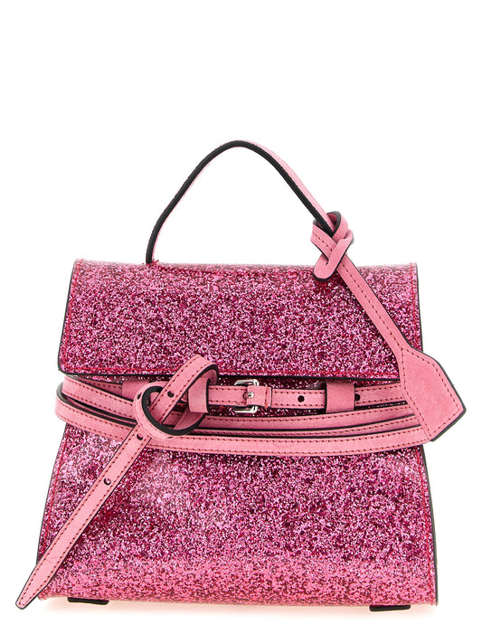 Bolso Moschino de cuero multicolor