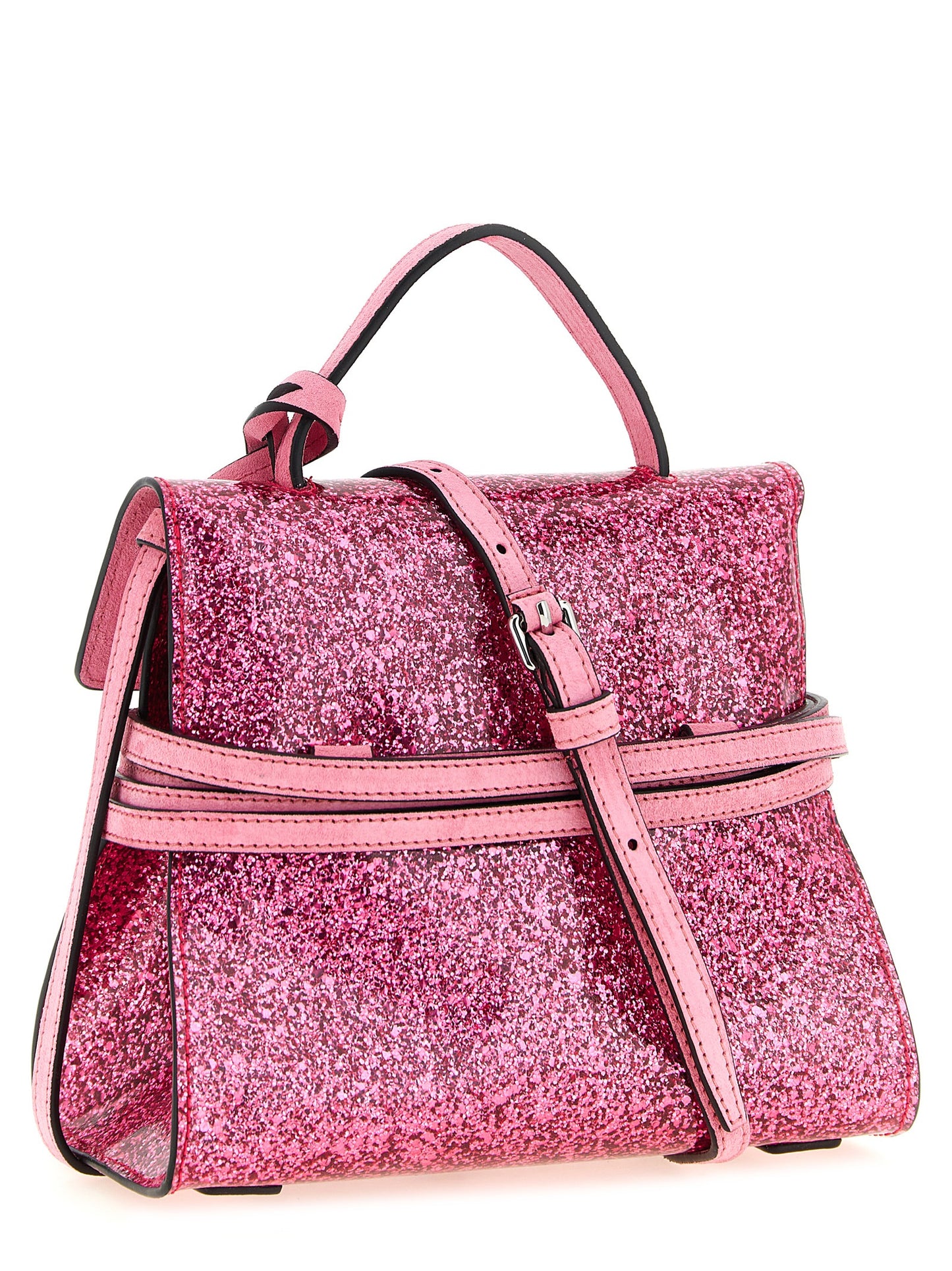 Bolso Moschino de cuero multicolor