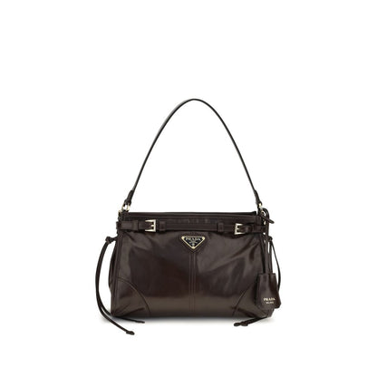 Bolso de Piel de Becerro Marrón Bos Taurus de Prada