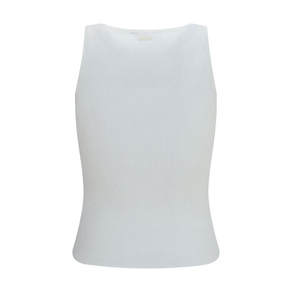 Camisetas de tirantes Max Mara blancas de viscosa