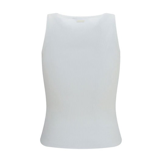 Camisetas de tirantes Max Mara blancas de viscosa