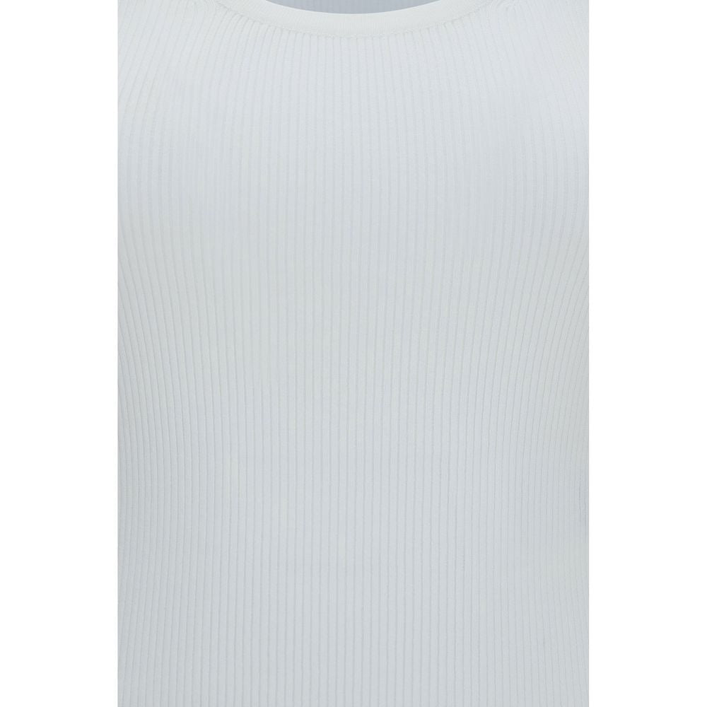 Camisetas de tirantes Max Mara blancas de viscosa