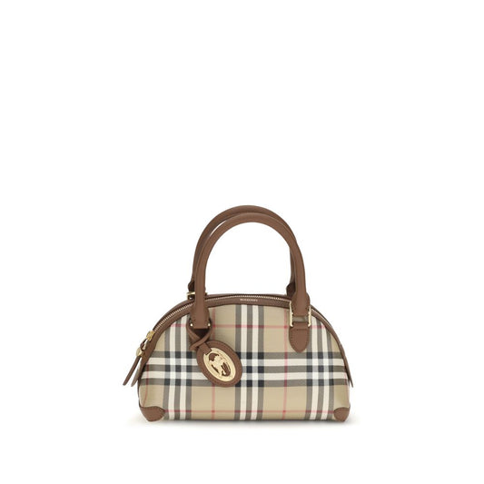 Bolso de lona beige Burberry