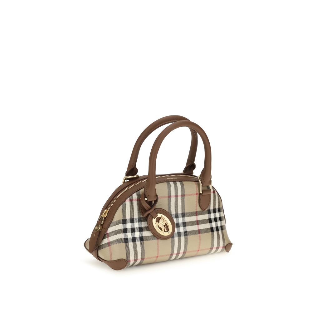 Bolso de lona beige Burberry