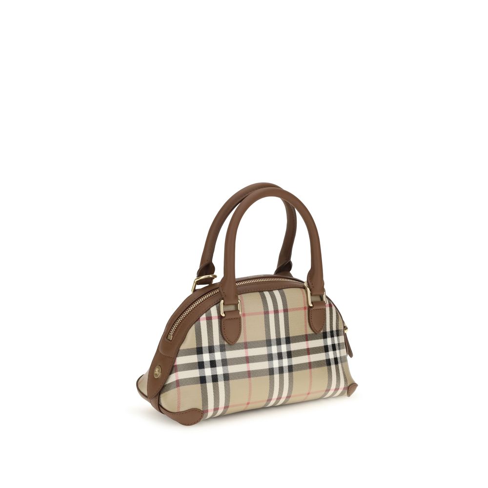 Bolso de lona beige Burberry