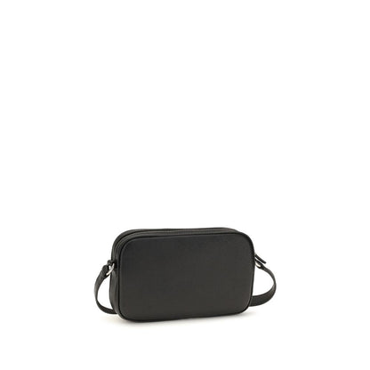 Bolso de Hombro Valentino Garavani en Piel Negra Colección Bos Taurus