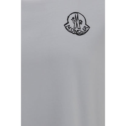 Camiseta Moncler de algodón blanca