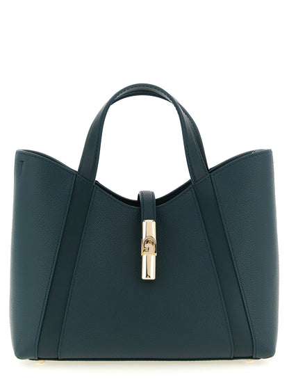 Sac cabas bicolore en cuir Furla