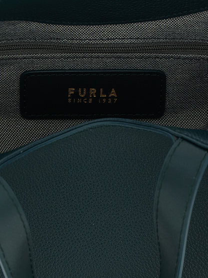 Sac cabas bicolore en cuir Furla