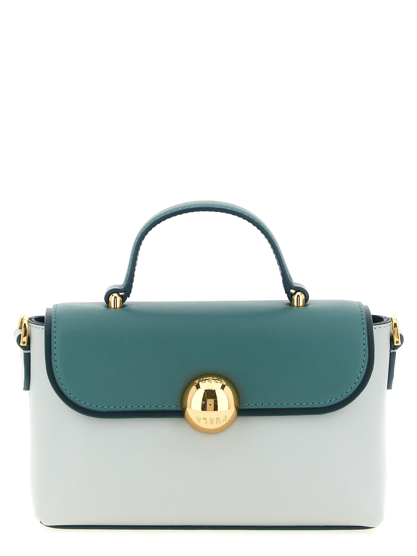 Bolso Furla Bicolor de Piel de Becerro