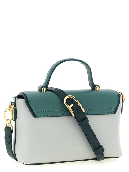 Bolso Furla Bicolor de Piel de Becerro