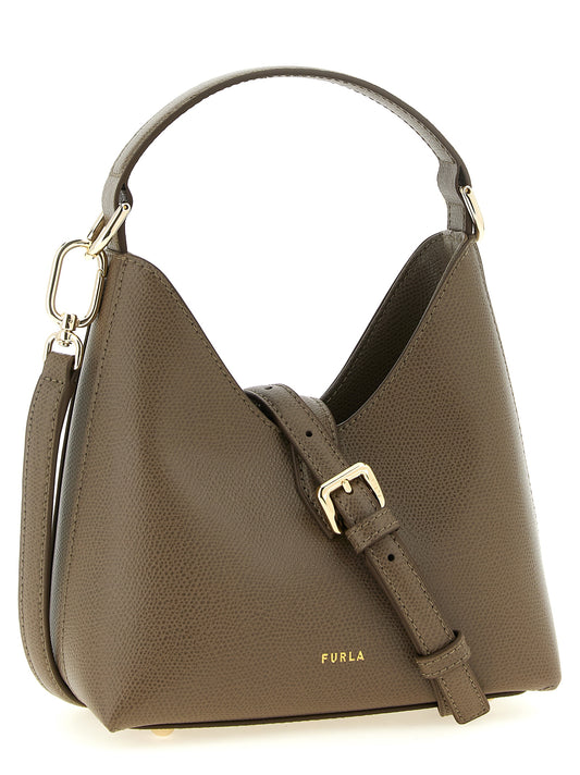 Furla Bandolera Iride Mini De Piel Bicolor Compacta