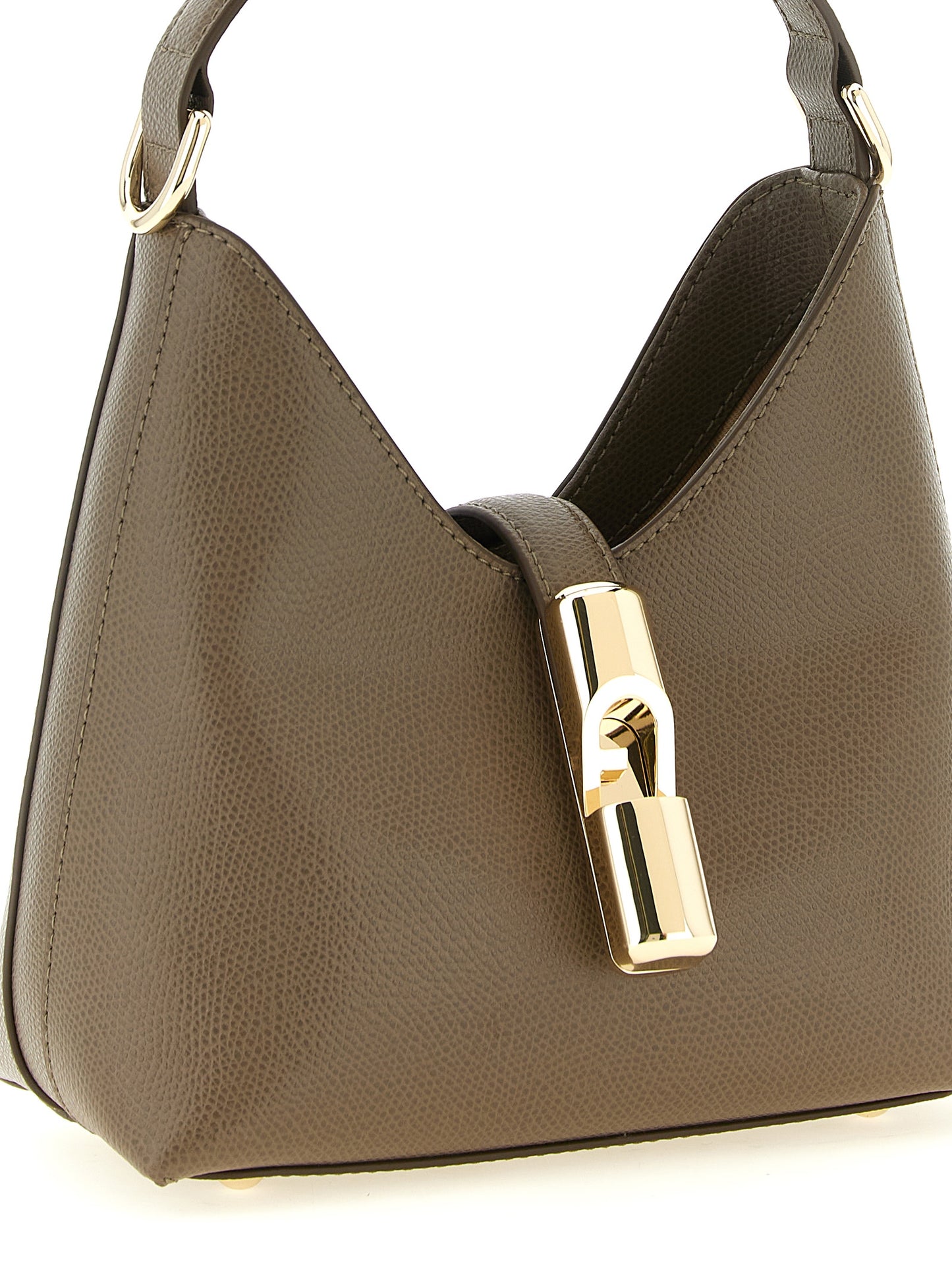 Furla Bandolera Iride Mini De Piel Bicolor Compacta